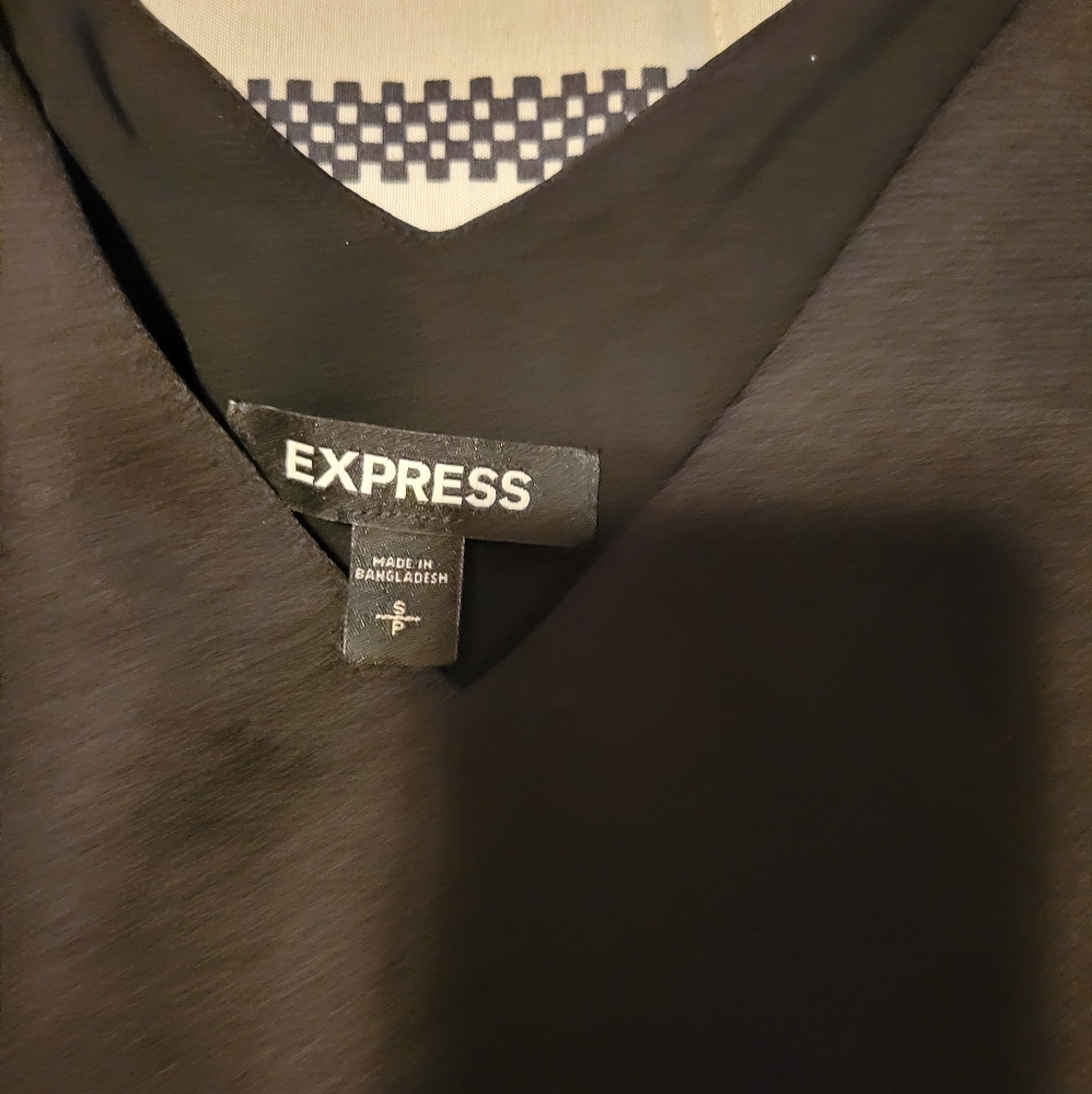 Express small black cami